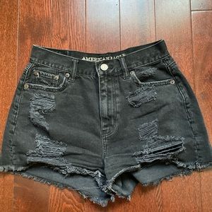 High-Waisted Jean Shorts